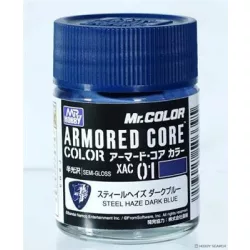 Mr. Hobby - Armored Core Color (18ml) Steel Haze Dark Blue-XAC-01