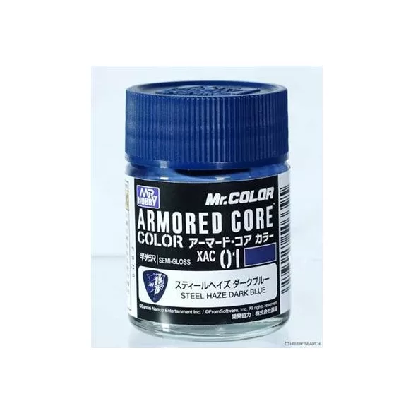 Mr. Hobby - Armored Core Color (18ml) Steel Haze Dark Blue-XAC-01