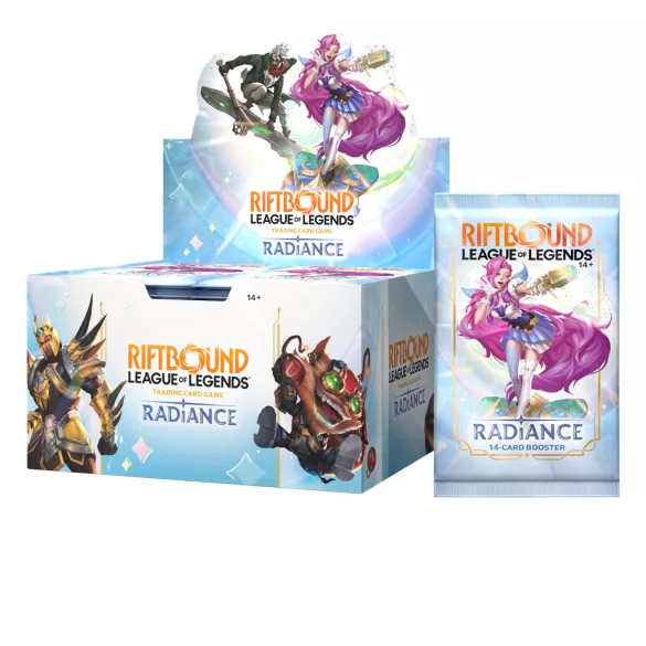 Riftbound: League of Legends TCG - Radiance Booster Display (24 packs) - FR-RB-05BD01-FR
