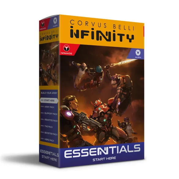 Infinity Essentials Start Here Nomads - ALEPH - SP kezdődoboz