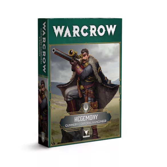 Warcrow Gunnery Corporal & Engineer miniatűr csomag - EN
