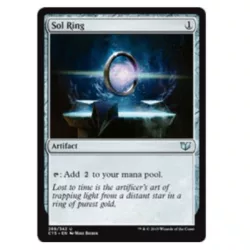 Magic: The Gathering - Single Sided Fleece Throw Blanket (45x60 Inch) - Sol Ring-SRE-CFB-MTG-SLRG-C