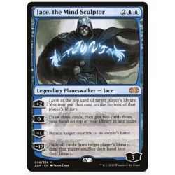 Magic: The Gathering - Single Sided Fleece Throw Blanket (45x60 Inch) - Jace, The Mind Sculptor-SRE-CFB-MTG-JCPM-C