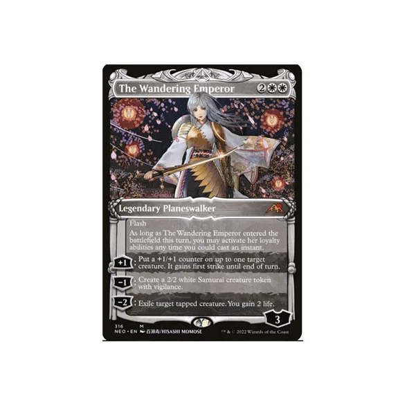 Magic: The Gathering - Single Sided Fleece Throw Blanket (45x60 Inch) - The Wandering Emperor-SRE-CFB-MTG-EMPR-C