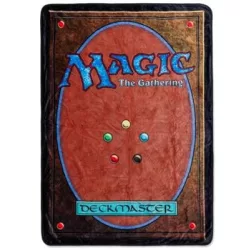 Magic: The Gathering - Fleece Throw Blanket (45x64 Inch) - Card Back-SRE-CFB-MTG-CDBK-C