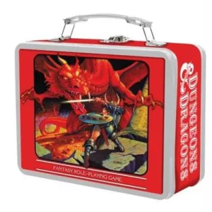 Dungeons & Dragons - Tin Lunch Box-SRE-LBX-DND-RDG-C