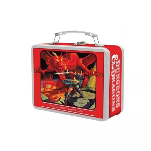 Dungeons & Dragons - Tin Lunch Box-SRE-LBX-DND-RDG-C