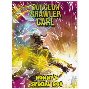 Dungeon Crawler Carl - Fleece Throw Blanket (45x60 Inch) - Mommy's Special Boy-SRE-CFB-DCC-PREP-C