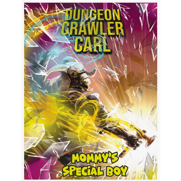 Dungeon Crawler Carl - Fleece Throw Blanket (45x60 Inch) - Mommy's Special Boy-SRE-CFB-DCC-PREP-C