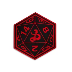 Dungeons & Dragons - Printed Area Rug (52x45 Inch) - Red D20-RBF-16489-C