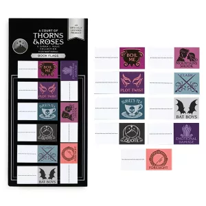 A Court Of Thorns and Roses - Annotation Book Flags (Set of 30)-CQJ-CJ2352-C