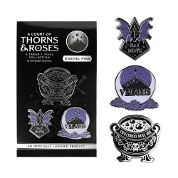 A Court Of Thorns and Roses - Enamel Pins (3-Pack)