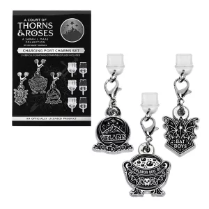 A Court Of Thorns and Roses - Charging Part Charms (Set of 3)-CQJ-CJ2356-C
