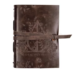 Harry Potter - Leather Wrap Journal - Deathly Hallows-CQJ-CJ1767-C