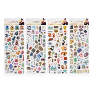 Harry Potter - Puffy Sticker Sheets (4-Pack) - Watercolor-CQJ-CJ1764-C