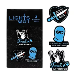Lights Out - Enamel Pins (3-Pack)