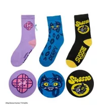KPop Demon Hunters - Socks (Set of 3) - Saja Boys