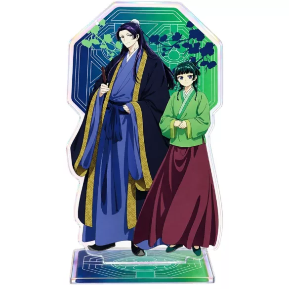 The Apothecary Diaries - Holographic Acrylic Standee (17cm) - Maomao & Jinshi (Normal Clothes)-