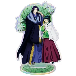 The Apothecary Diaries - Holographic Acrylic Standee (17cm) - Maomao & Jinshi (Winter Clothes)-