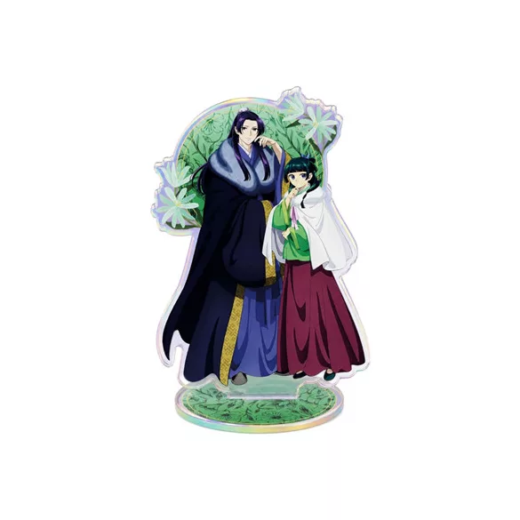 The Apothecary Diaries - Holographic Acrylic Standee (17cm) - Maomao & Jinshi (Winter Clothes)-