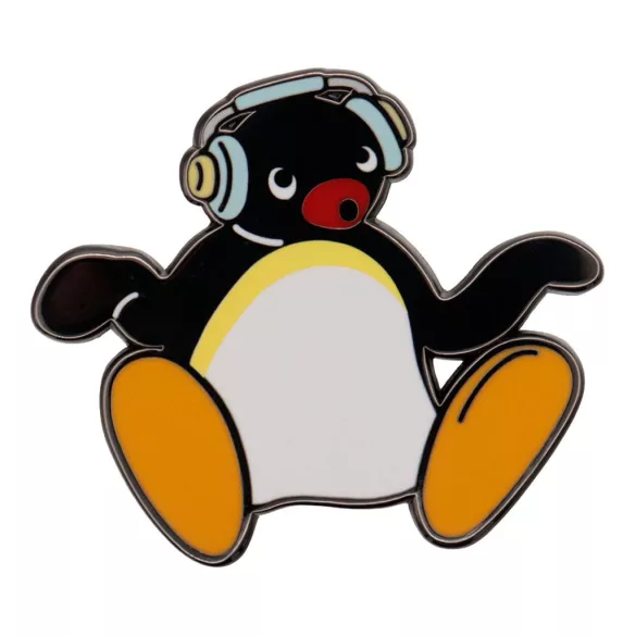 Pingu™ - Limited Edition Headphones Pin Badge-M-PGU01