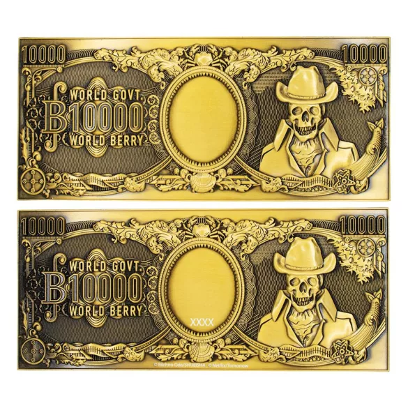 One Piece - 10,000 World Berry Metal Replica Banknote-NFX-OP14