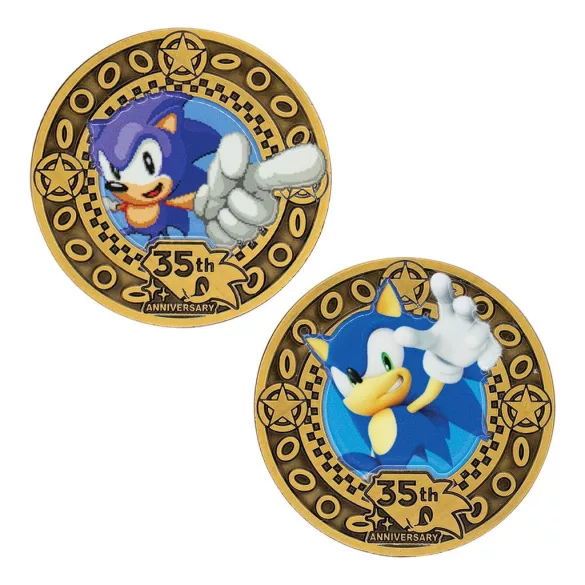 Sonic the Hedgehog - 35th Anniversary Limited Edition Presentation Coin-SEG-SON11