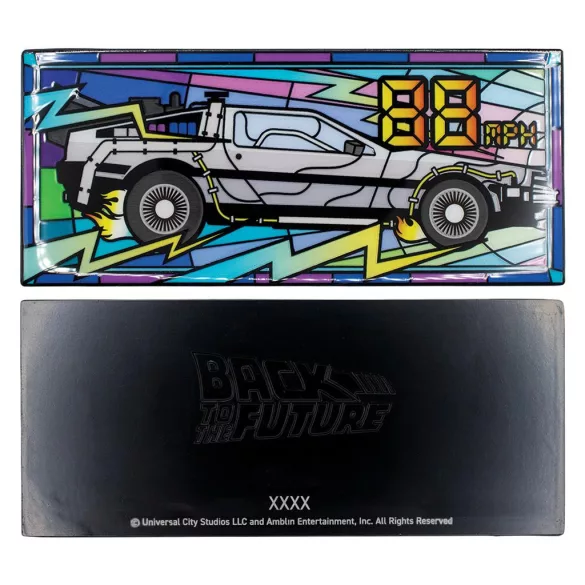 Back to the Future - Limited Edition Stained Glass-Style Ingot-UV-BF224