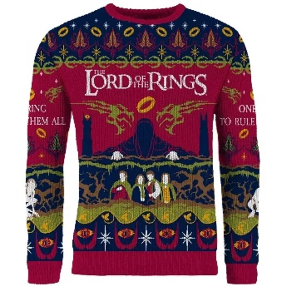 Lord Of The Rings - Christmas Jumper (Size M) - One Sweater To Rule Them All-1123035