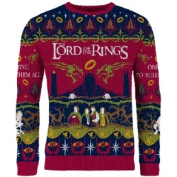 Lord Of The Rings - Christmas Jumper (Size L) - One Sweater To Rule Them All-1123036