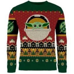 Star Wars - Christmas Jumper (Size M) - The Child-1115258