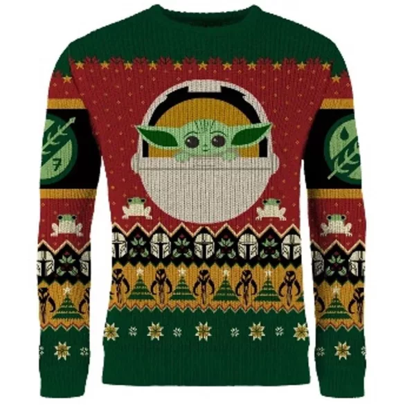 Star Wars - Christmas Jumper (Size M) - The Child-1115258
