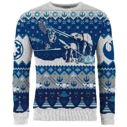 Star Wars - Christmas Jumper (Size: L) - AT-AT Assault-1201190