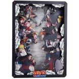 Naruto Wooden Theatre Large (26,3 cm) - Combat fa dioráma