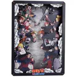 Naruto Wooden Theatre Large (26,3 cm) - Combat fa dioráma