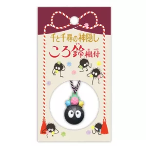 Spirited Away - Netsuke Ring Bell with Strap - Soot Sprite-ENSKY-71016