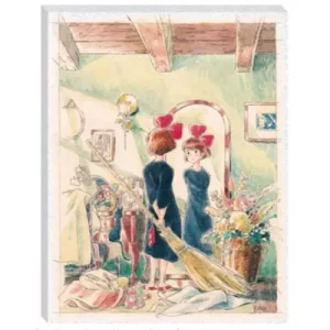 Kiki's Delivery Service - Canvas Art Jigsaw Puzzle (366 Pieces) - Kiki in front of her Mirror-ENSKY-52411