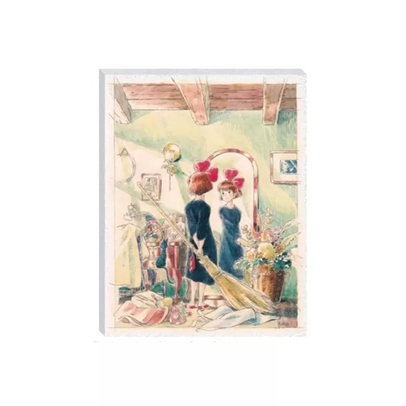 Kiki's Delivery Service - Canvas Art Jigsaw Puzzle (366 Pieces) - Kiki in front of her Mirror-ENSKY-52411