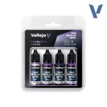 Vallejo True Metallic Metal Celestial Violet Paint Set (4)-77262