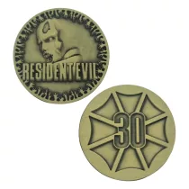 Resident Evil - 30th Anniversary Presentation Coin - Antique Brass Edition-CAP-RE103