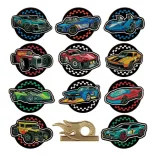 Hot Wheels™ - Mystery Pin Badges-M-HW08-CDU