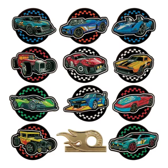 Hot Wheels™ - Mystery Pin Badges-M-HW08-CDU