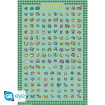 Pokémon - Maxi Poster (91,5x61 cm) - Pixel Art-GBYDCOA042