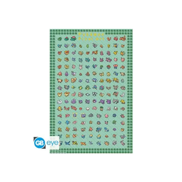 Pokémon - Maxi Poster (91,5x61 cm) - Pixel Art-GBYDCOA042