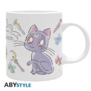 Sailor Moon - Mug (320ml) - Luna & Artemis Chibi-ABYMUGA747