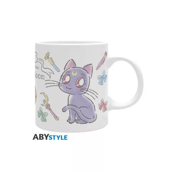 Sailor Moon - Mug (320ml) - Luna & Artemis Chibi-ABYMUGA747