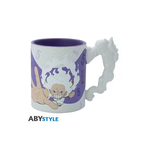 One Piece - 3D Handle Mug (460ml) - Monkey D. Luffy - Gear 5th-ABYMUGA735