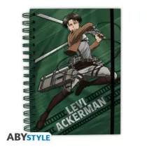 Attack On Titan - A5 Spiral Notebook - Levi Ackerman-ABYNOT166
