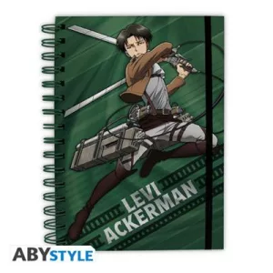 Attack On Titan - A5 Spiral Notebook - Levi Ackerman-ABYNOT166