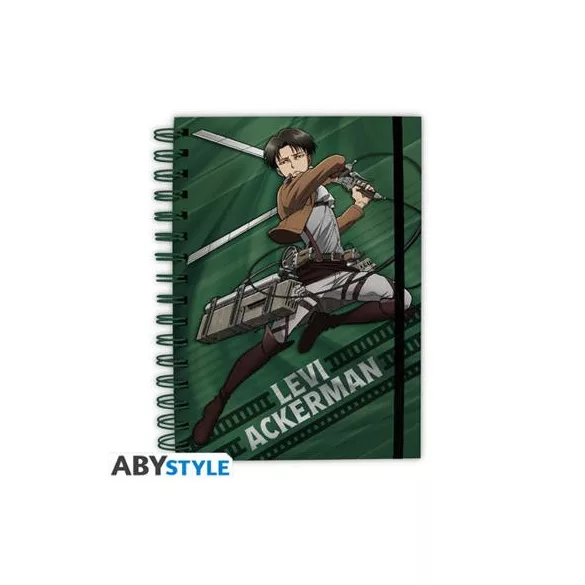 Attack On Titan - A5 Spiral Notebook - Levi Ackerman-ABYNOT166